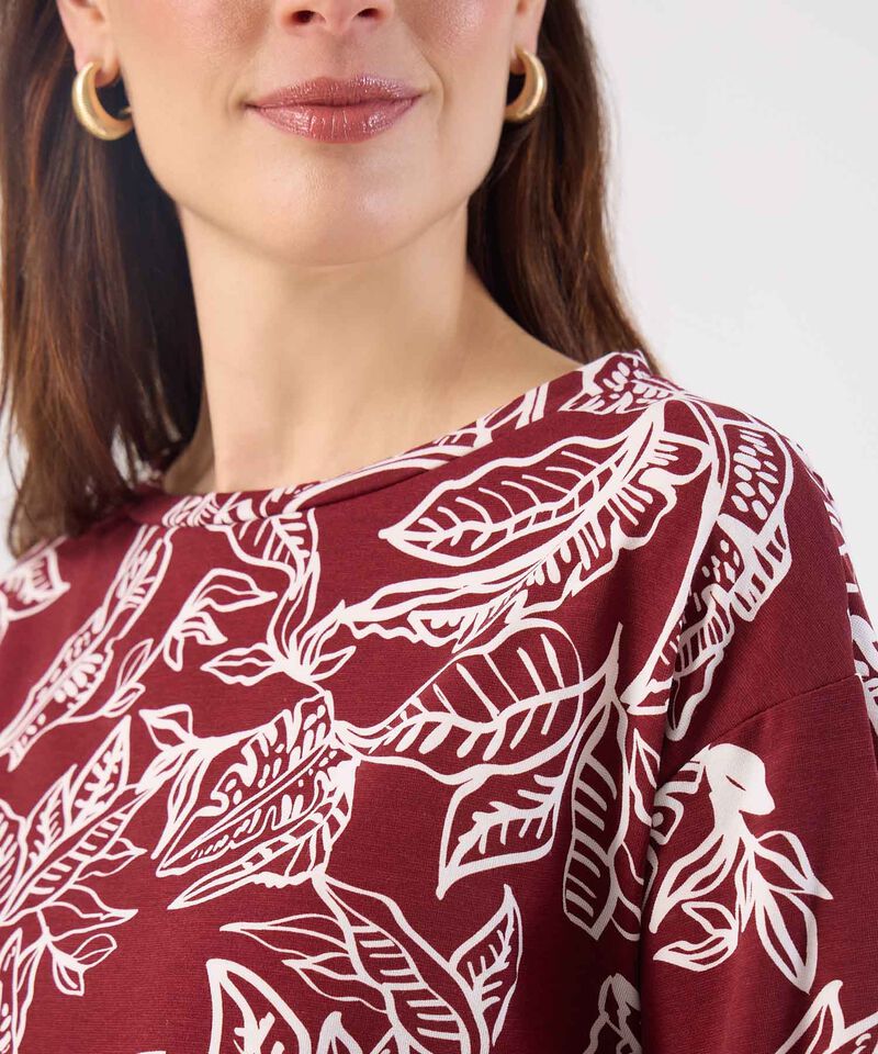 Camiseta Estampado Floral