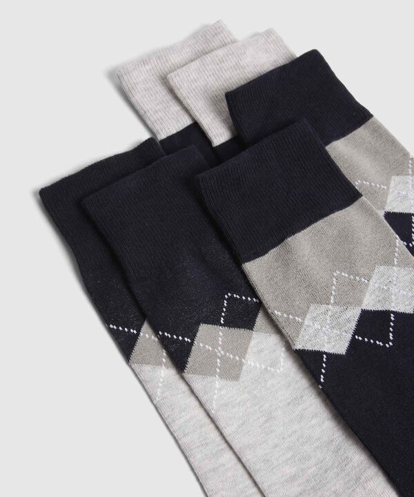 Pack X3 Medias Largas Estampadas image number null