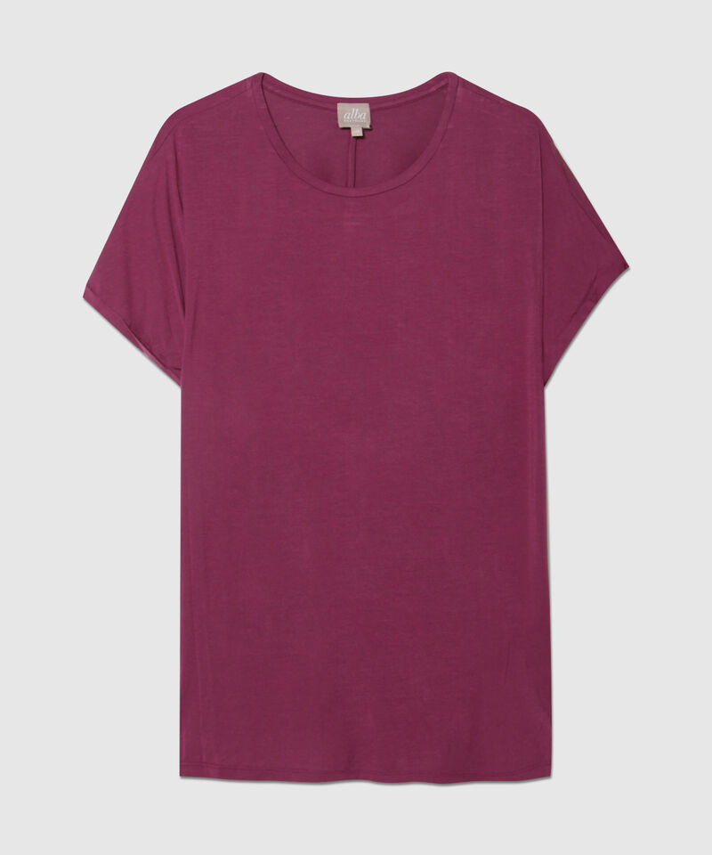 Camiseta Manga Corta con Cuello Redondo