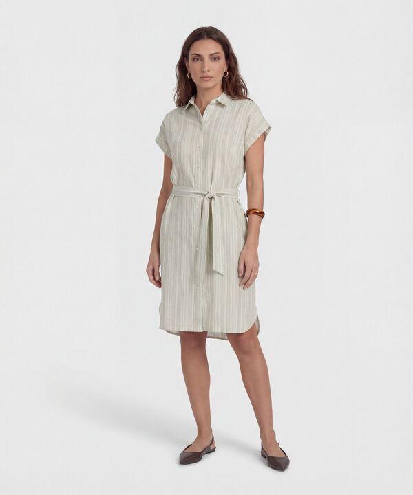 Vestido Camisero con Cintur&oacute;n para Mujer