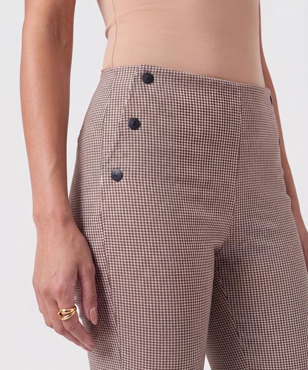 Leggins Botones Laterales Mujer