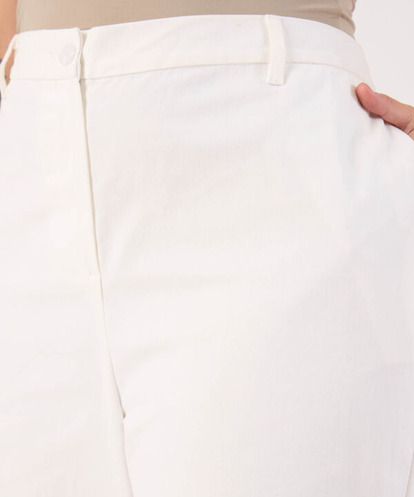 Pantalon Unicolor Para Mujer image number null