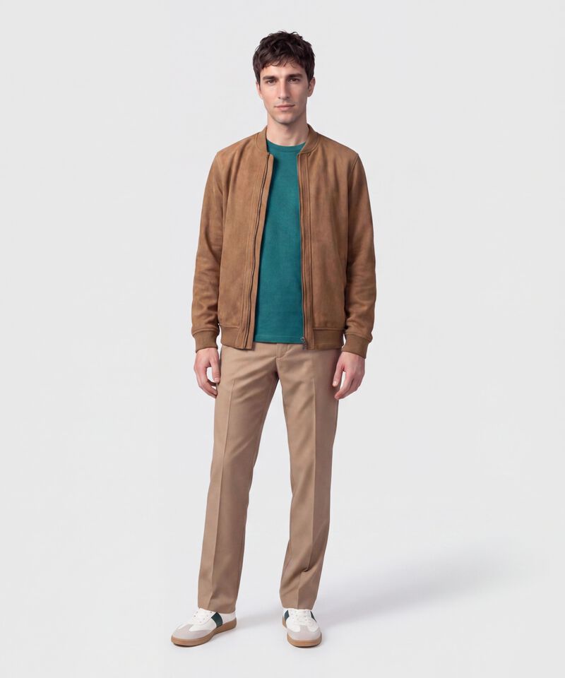 Pantal&oacute;n Casual Regular Fit Estilo Chino Hombre