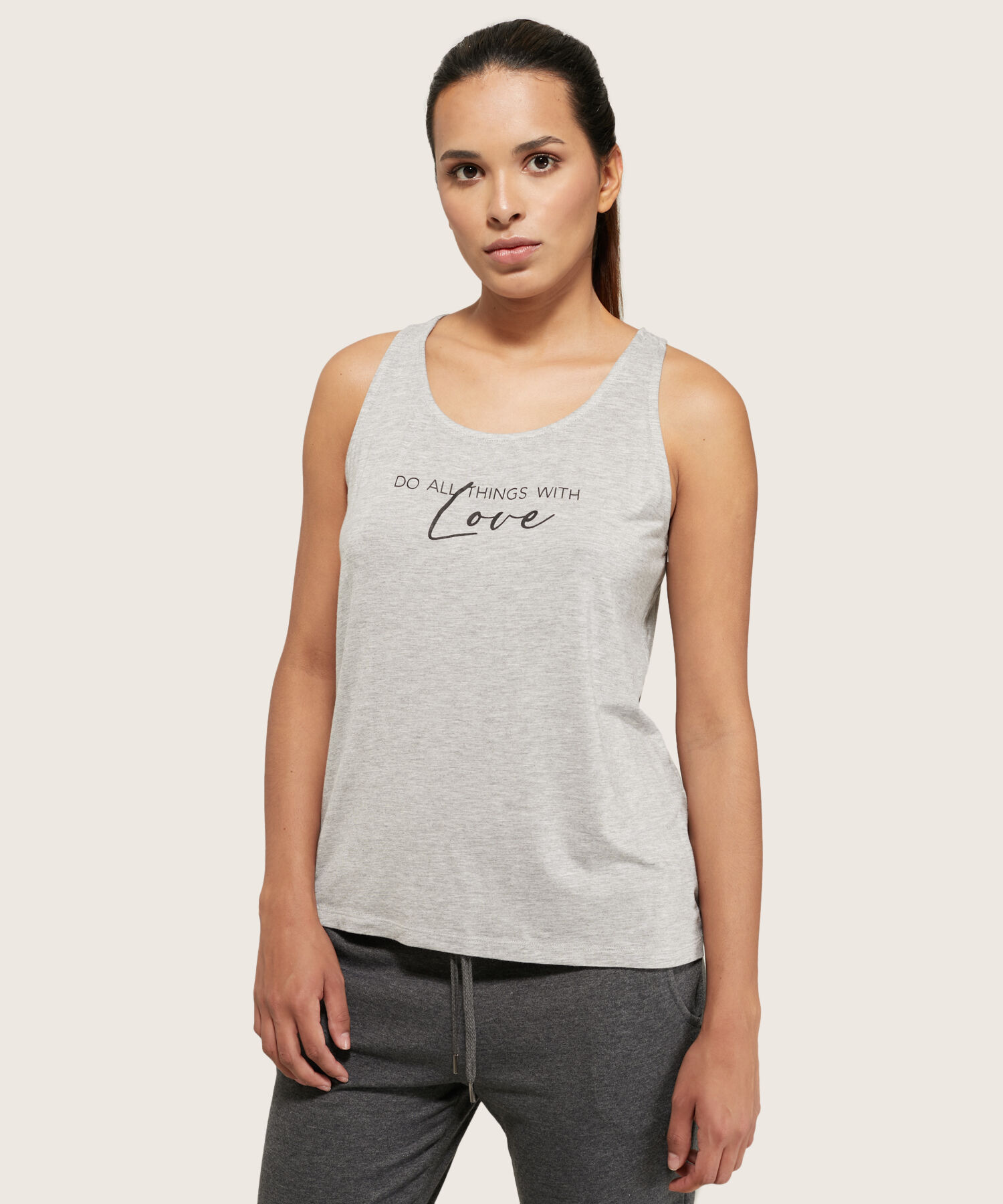 Camiseta Loose Manga Sisa Unicolor Con Screen