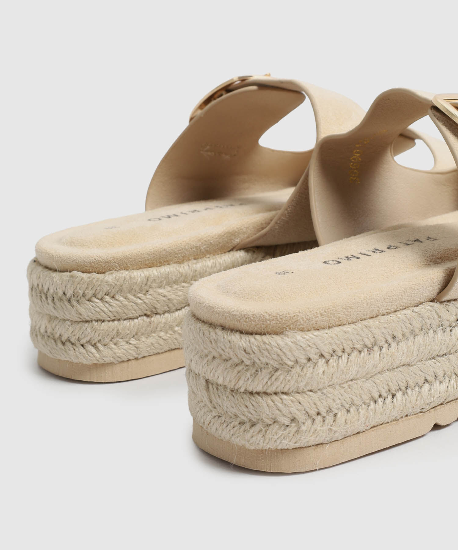 Sandalias de Plataforma con Hebillas para Mujer