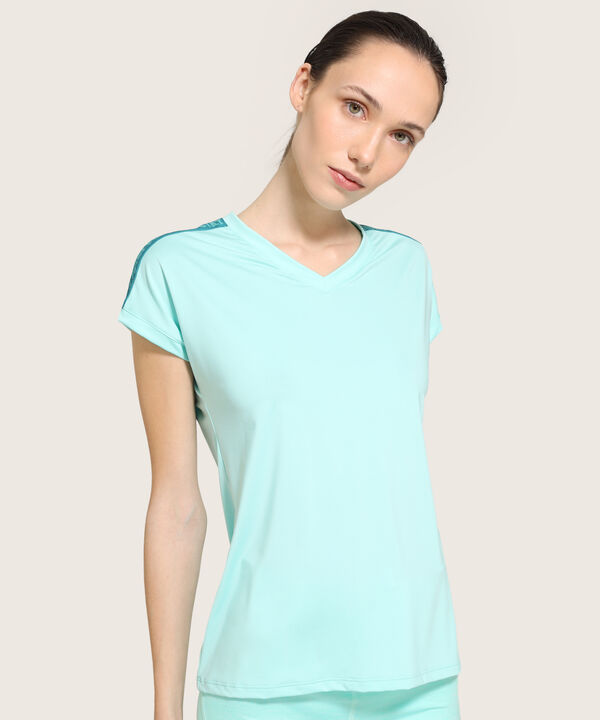 Camiseta Para Mujer, Cuello En V