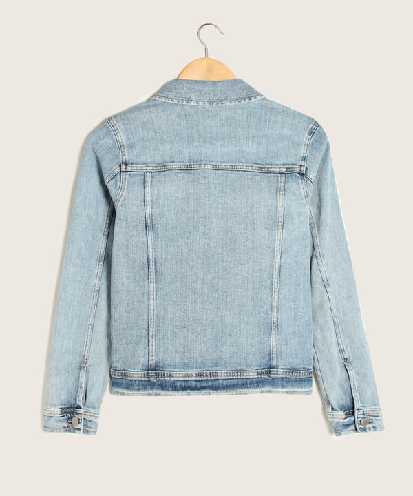 Chaqueta Clásica Rainwash Tono Azul Claro