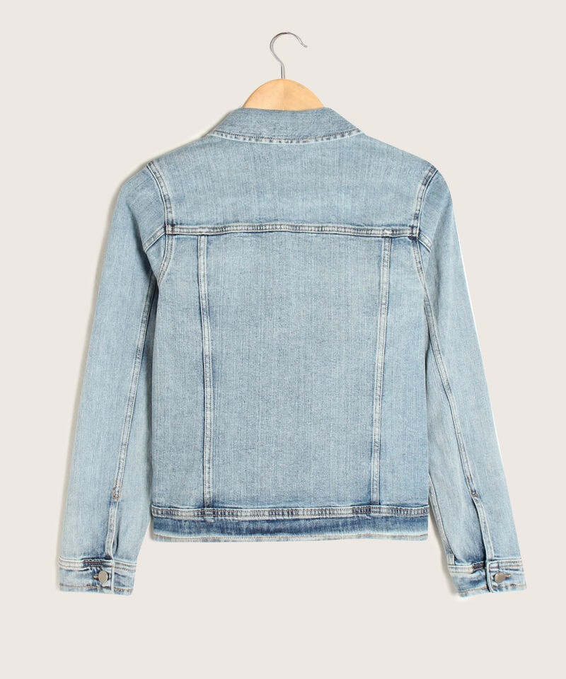 Chaqueta Clásica Rainwash Tono Azul Claro