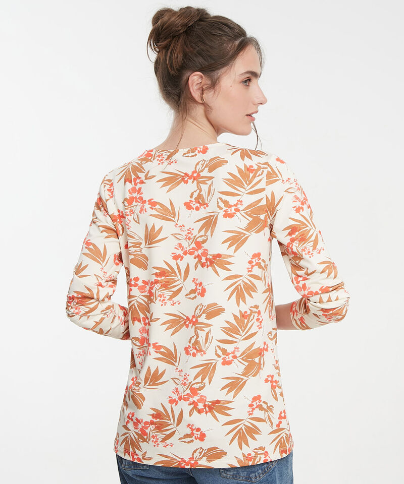 Camiseta Estampada, Escote En V