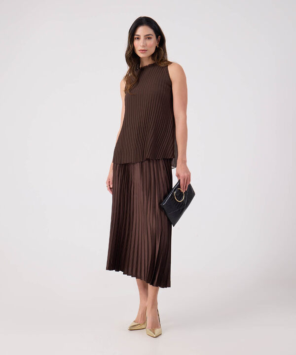 Blusa Texturizada Con Detalle En Espalda  image number null