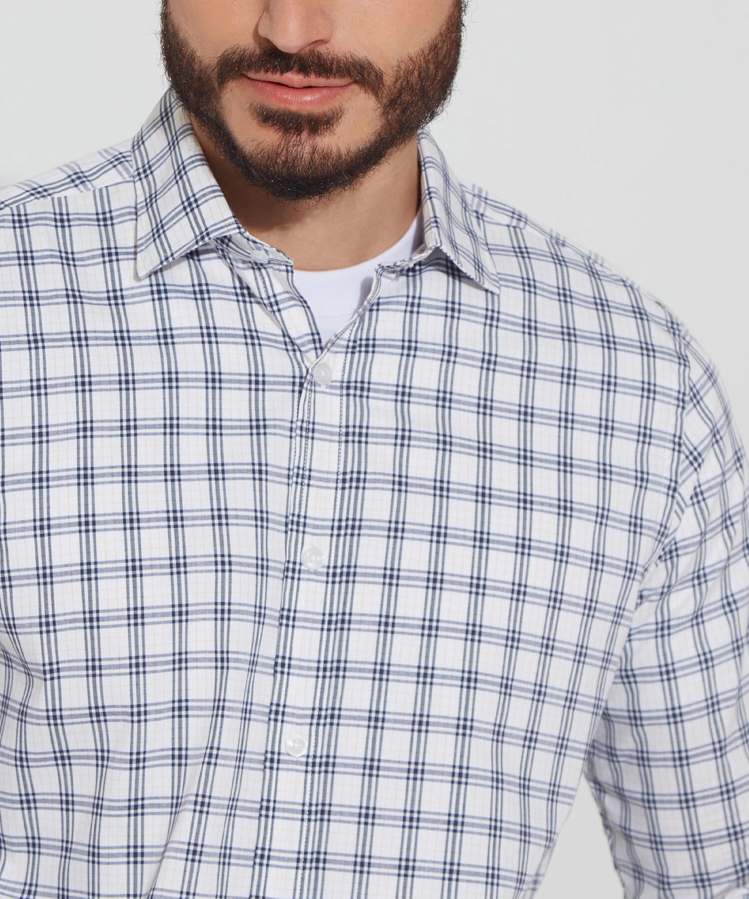 Camisa Manga Larga a Rayas