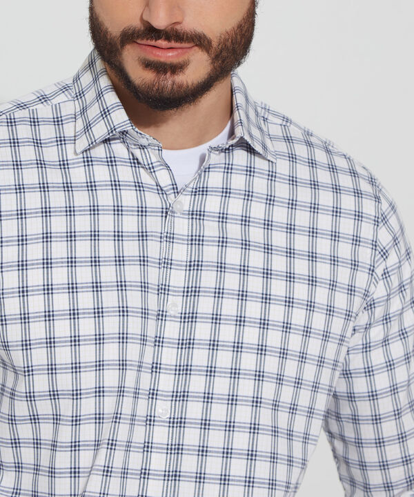 Camisa Manga Larga a Rayas image number null