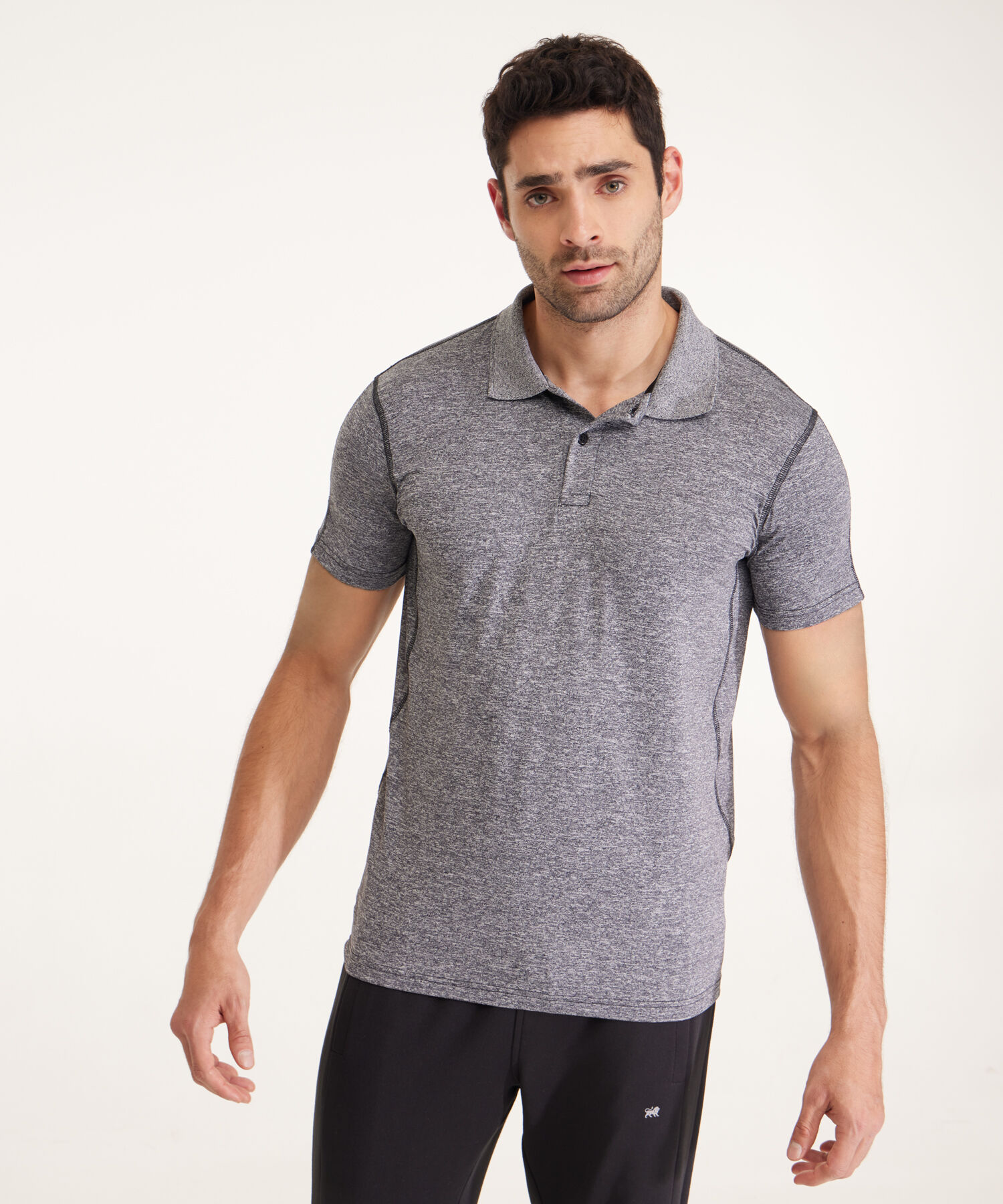 Polo Cuello Tejido Sin Bolsillo Unicolor