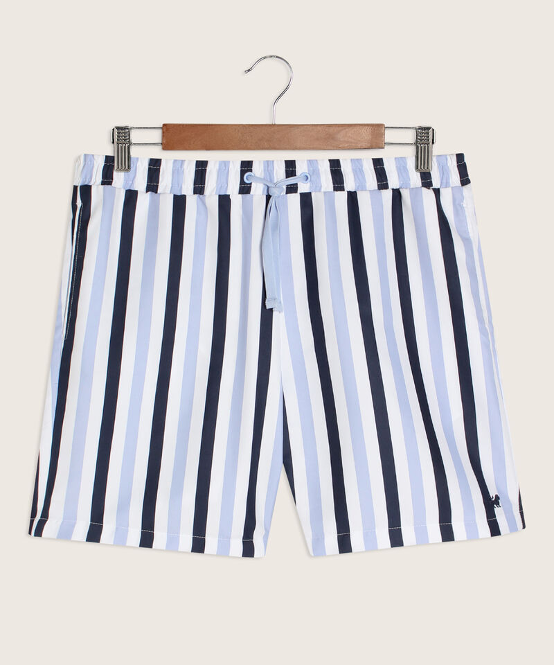 Bermuda Bañadora Estampada Tejido Plano