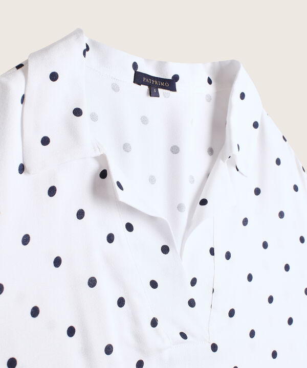 Camisa Estampada Manga ¾ image number null