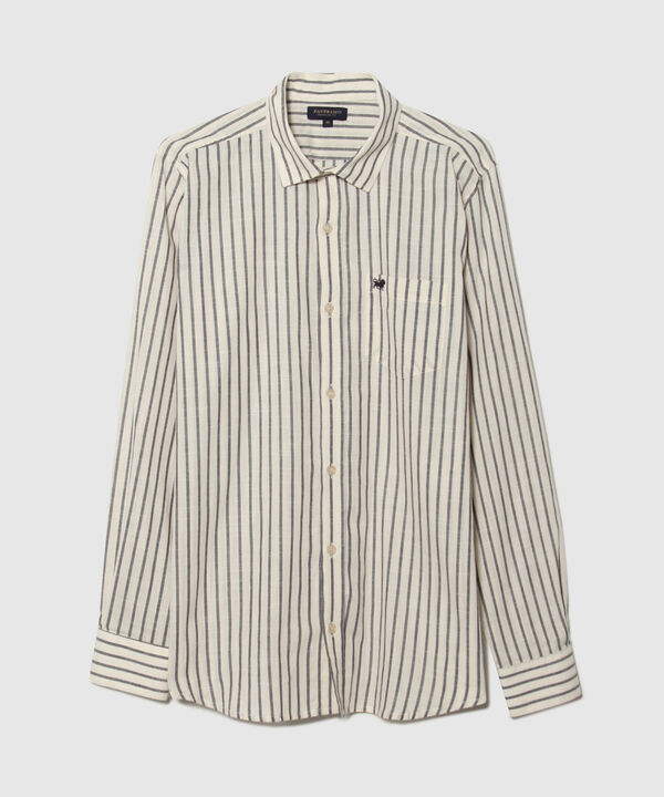 Camisa Manga Larga a Rayas