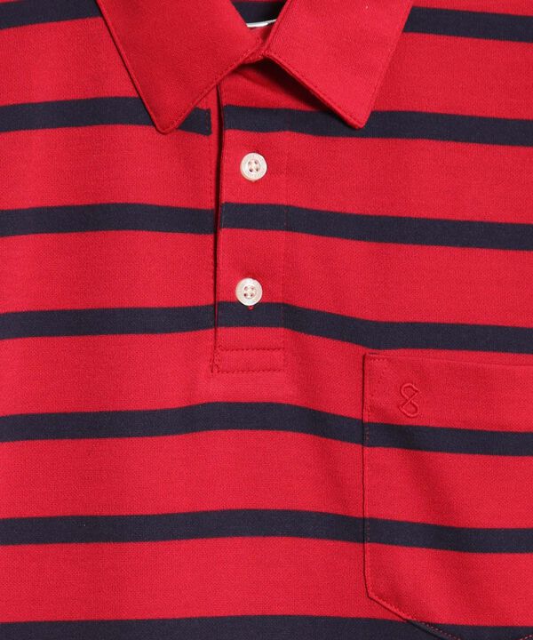 Polo Cuello Duro con Franjas image number null