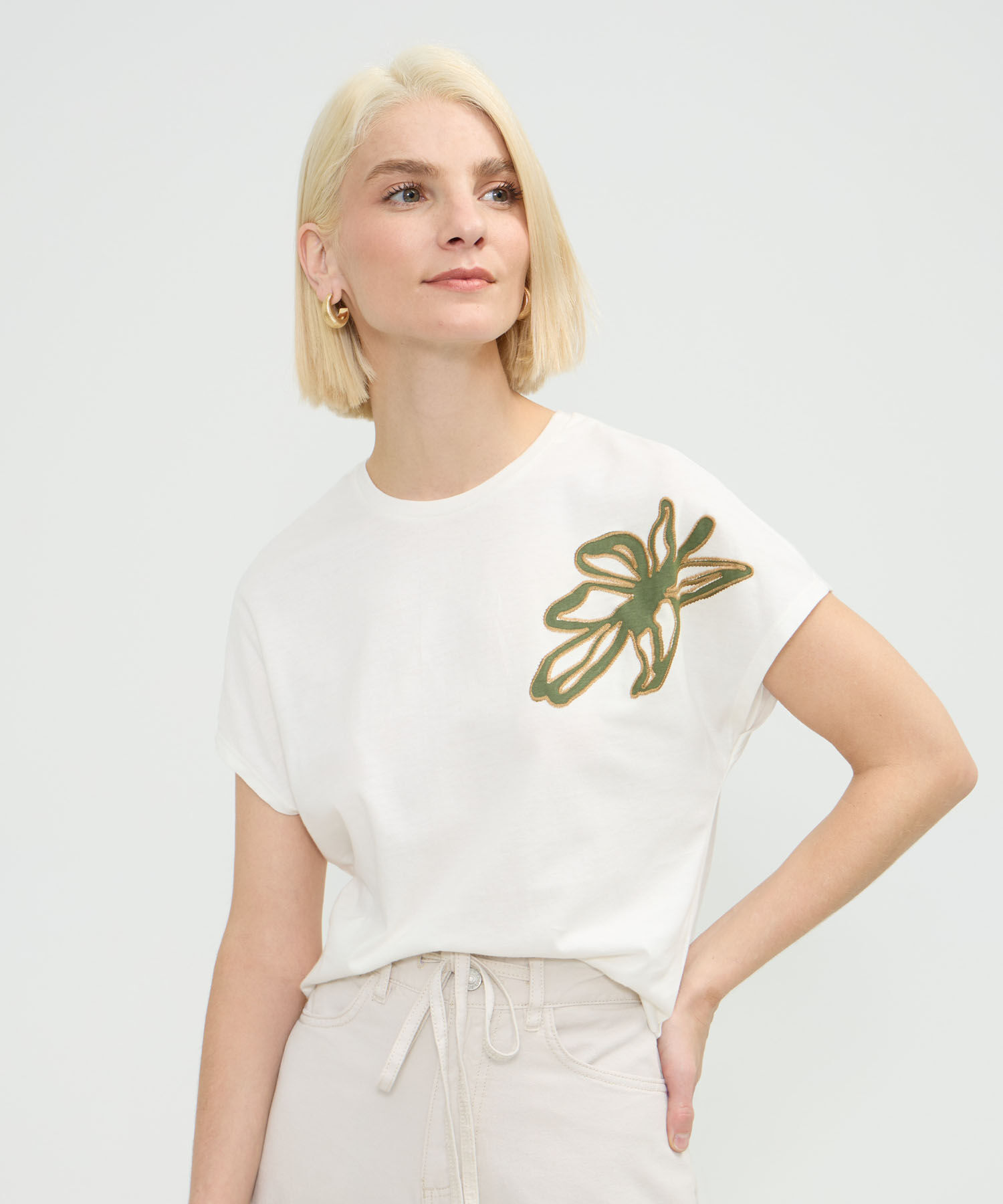 Camiseta Manga Corta Con Screen