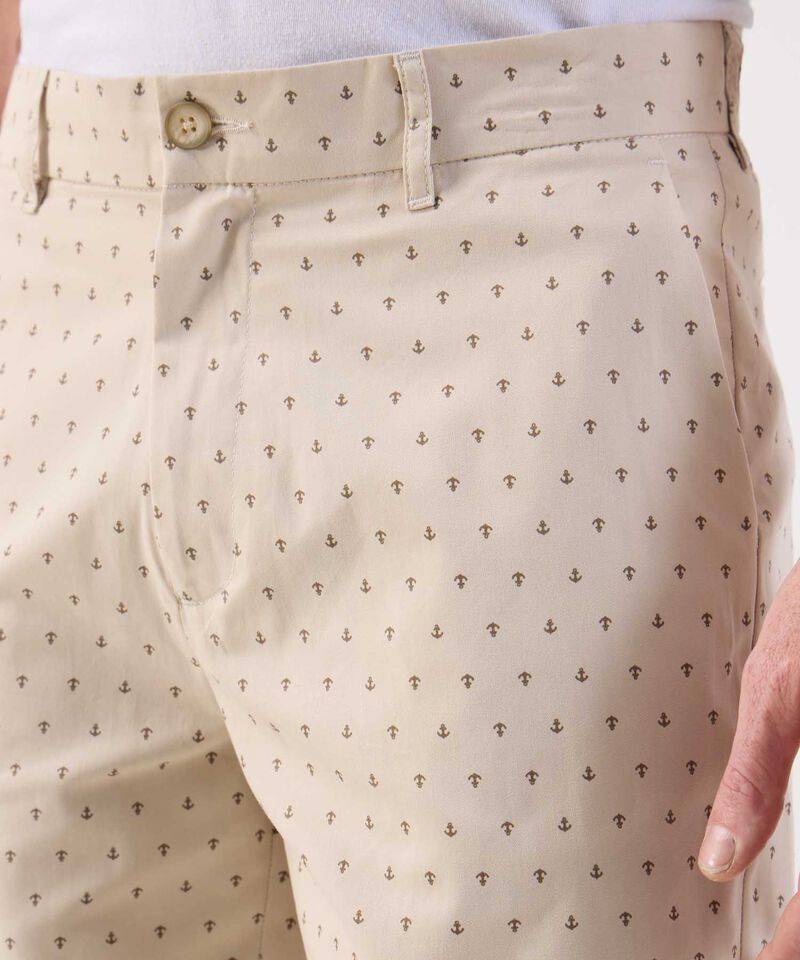 Bermuda Estampada Clásica de Verano Para Hombre