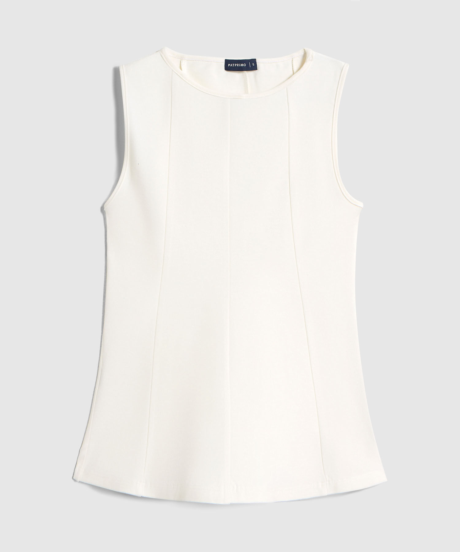 Camiseta Unicolor con Pinzas para Mujer