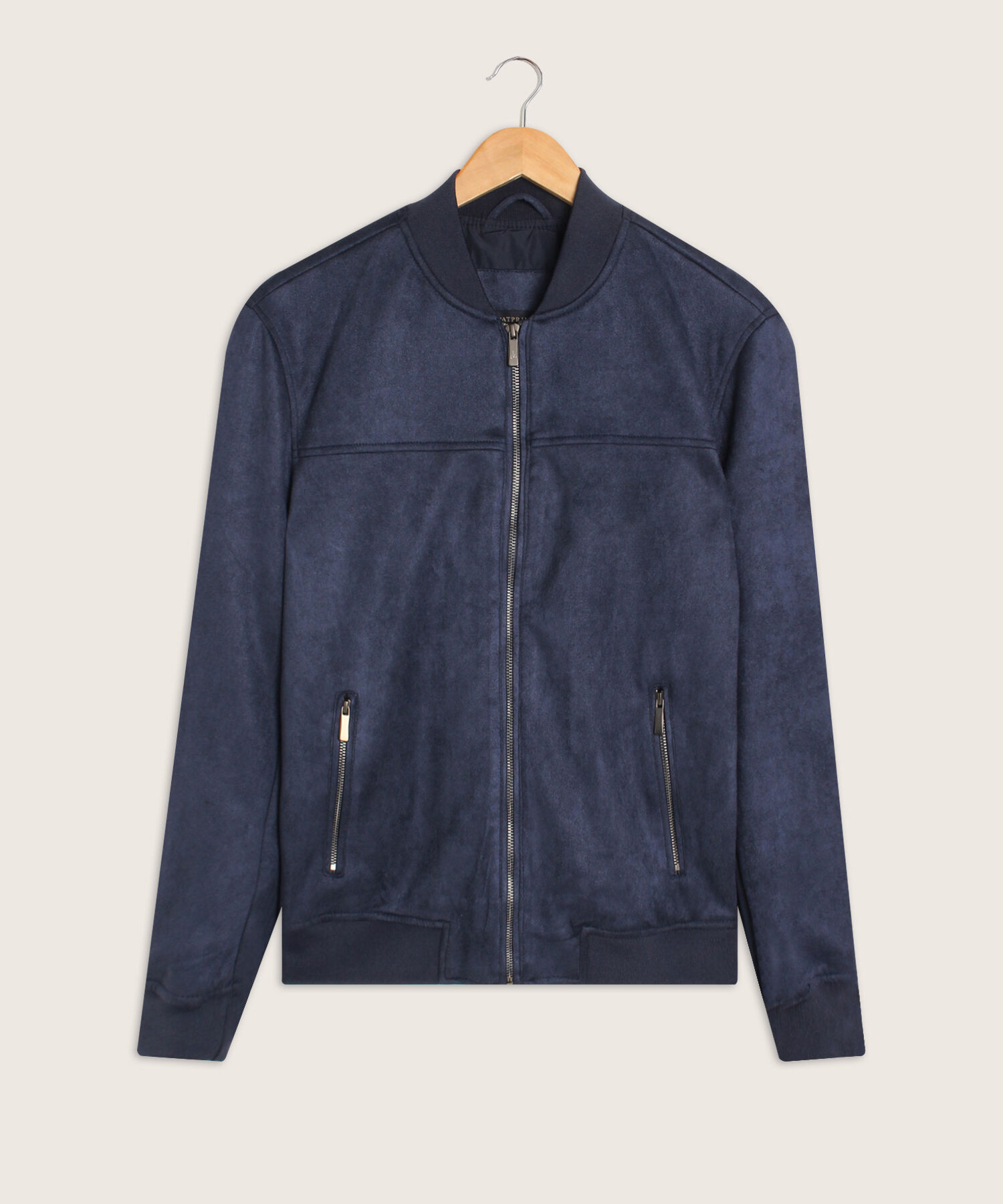 Chaqueta Tipo Bomber Con Bolsillos