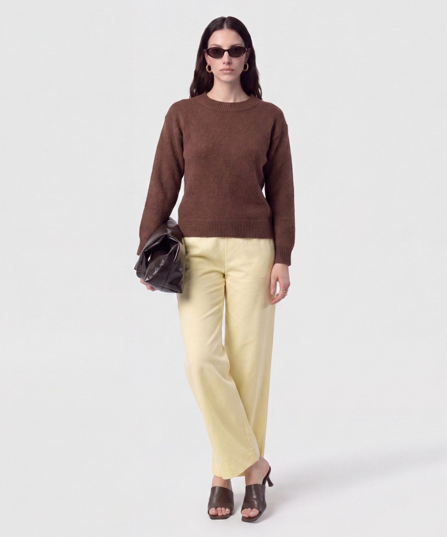 Saco de Punto B&aacute;sico para Mujer