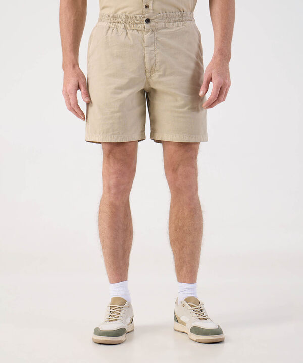 Bermuda Elástica de Verano Para Hombre image number null