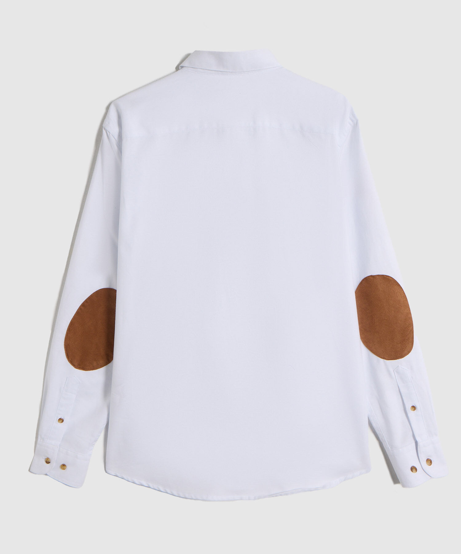 Camisa Oxford Regular Fit de Manga Larga para Hombre