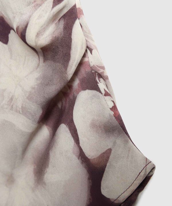 Blusa Manga Corta Estampada