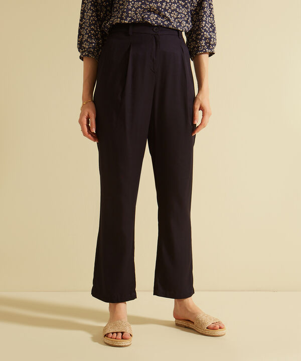 Pantalón Tipo Jogger Unicolor