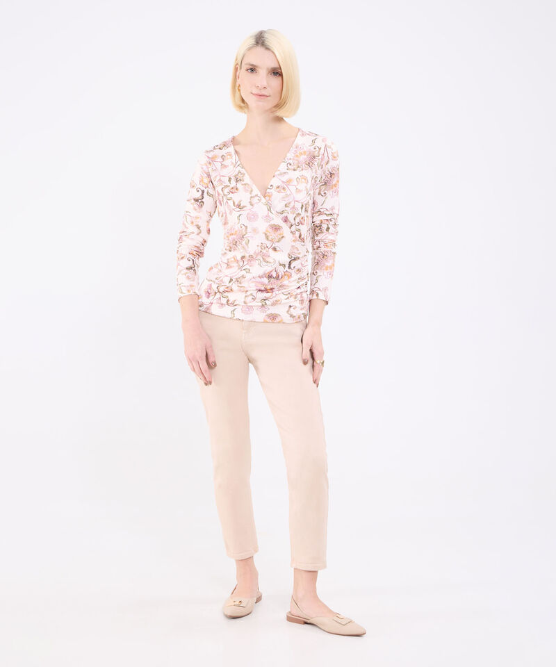 Camiseta Manga Larga Para Mujer