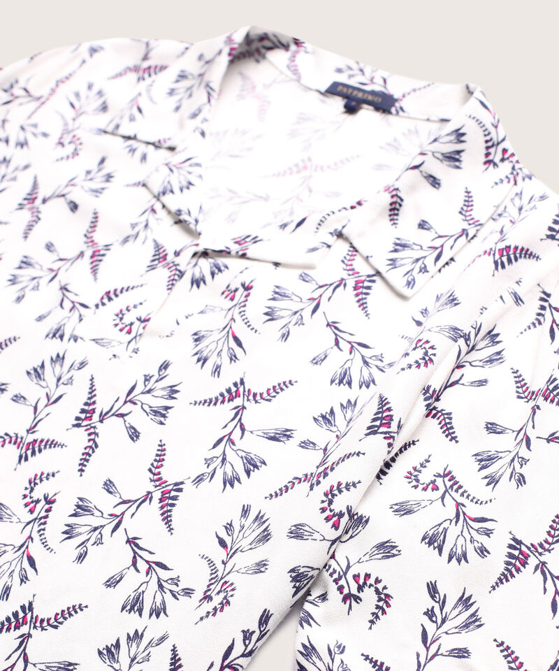 Camisa Manga 3/4 Estampada