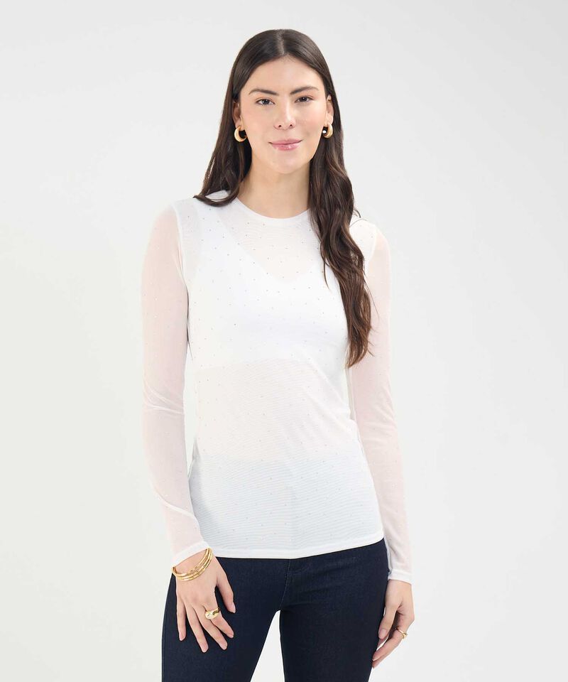 Camiseta con Brillos