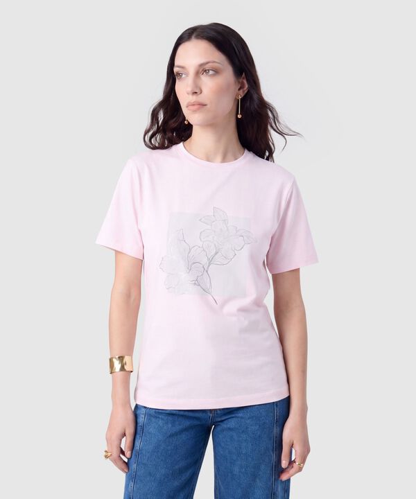 Camiseta Manga Corta Gr&aacute;fica Mujer image number null