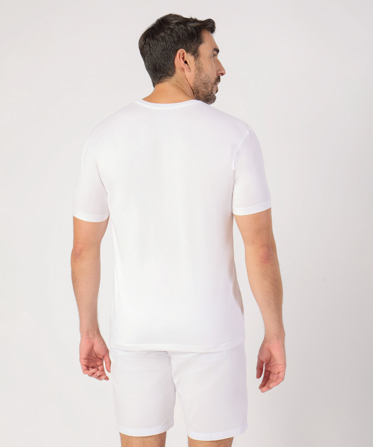 Camiseta Basica Cuello Redondo 