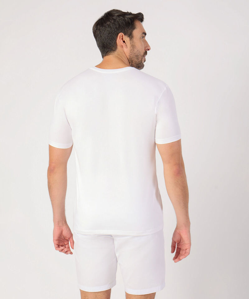 Camiseta Basica Cuello Redondo 