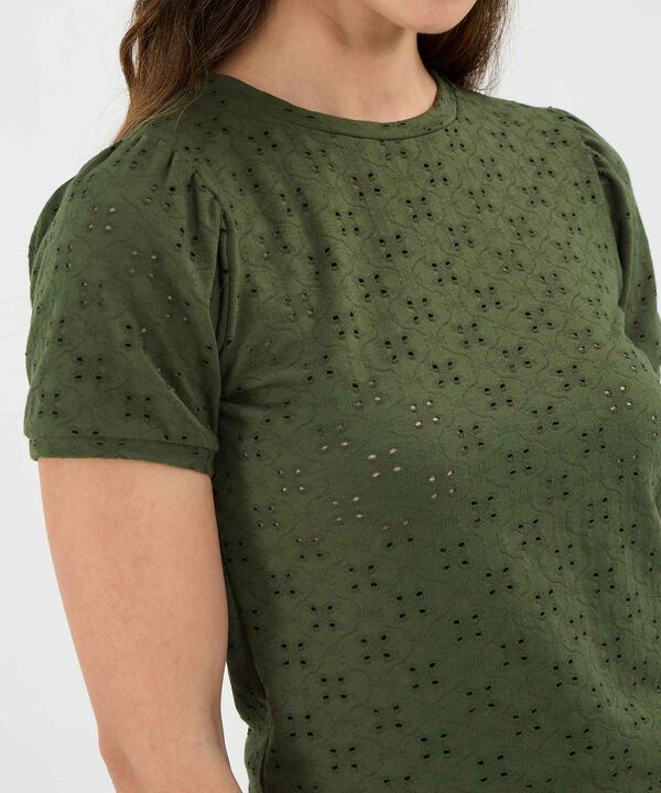 Camiseta en Ojalillo