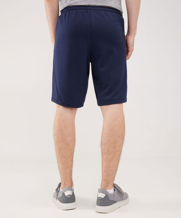 Bermudas Para Hombre De Diseño Deportivo Con Bolsillos Laterales