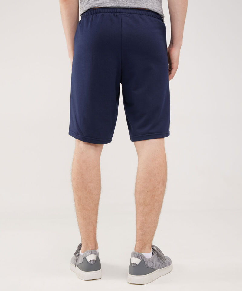 Bermudas Para Hombre De Diseño Deportivo Con Bolsillos Laterales