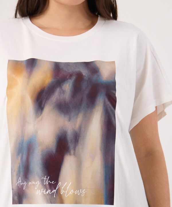 Camiseta Cuello Redondo Con Estampado image number null