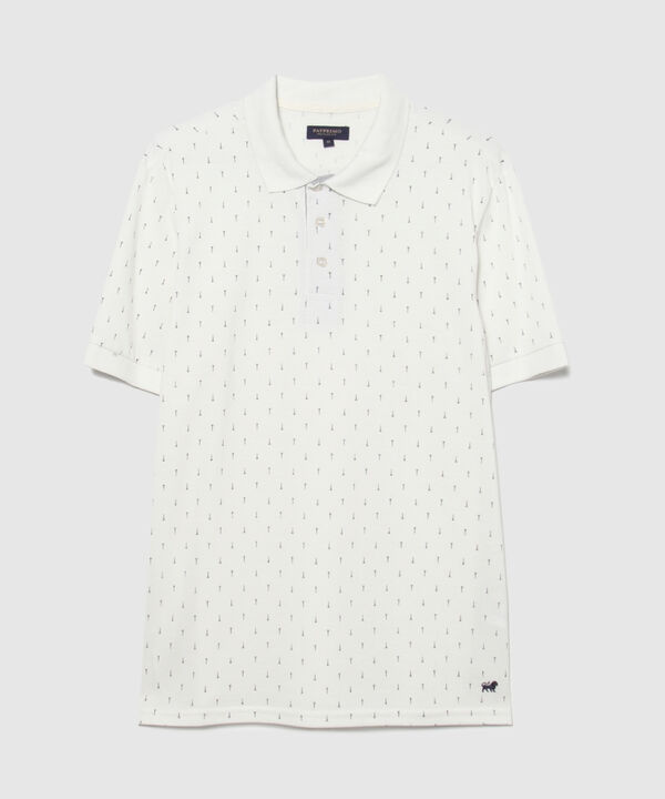 Polo Manga Corta Estampada