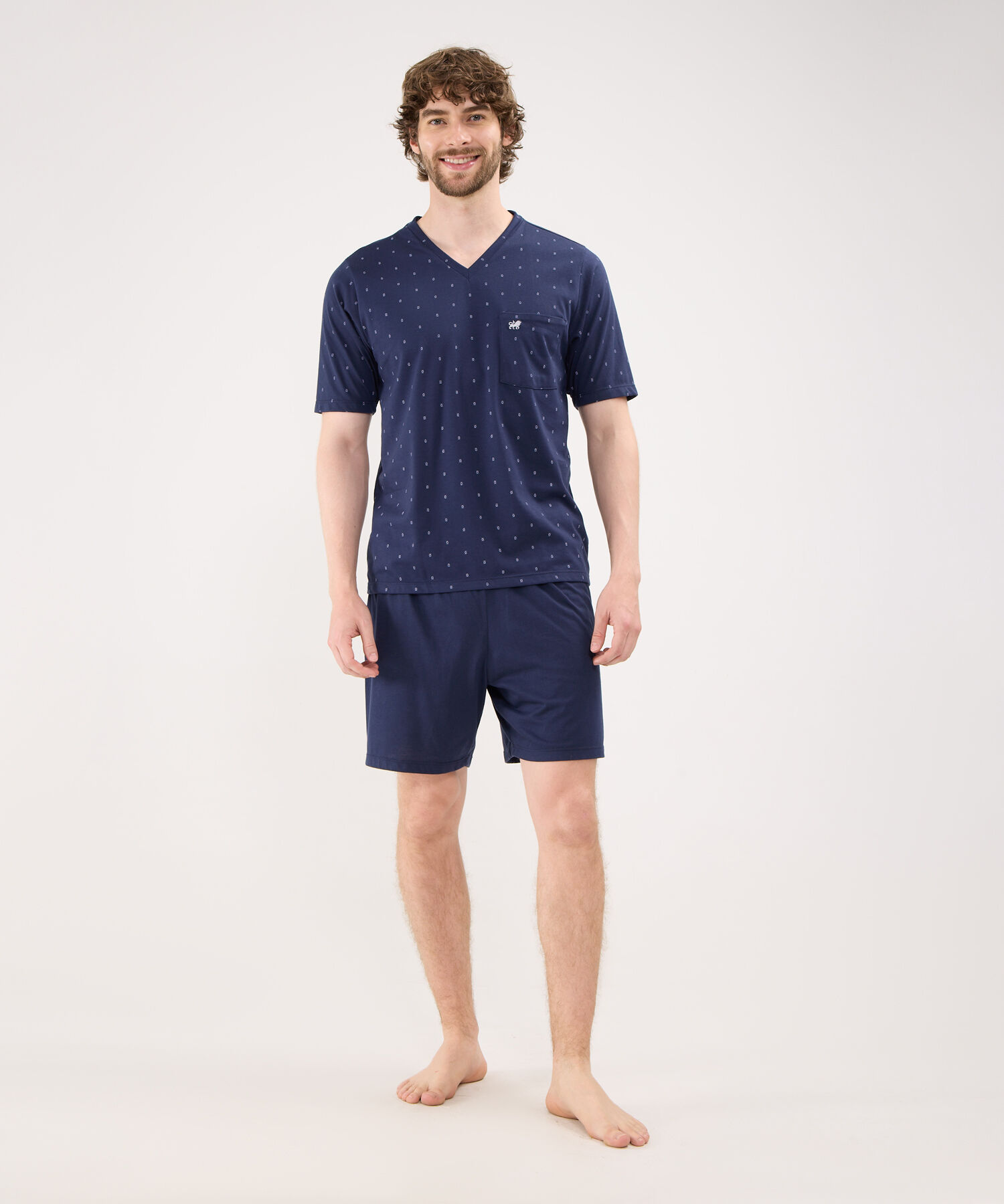 Conjunto de Pijama Manga Corta
