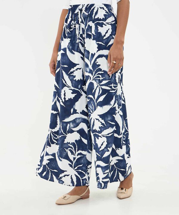 Pantalon Fluido Para Mujer image number null