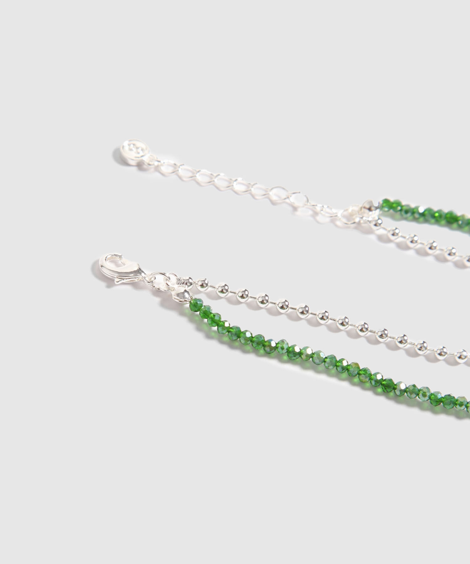 Pulsera Doble con Brillos
