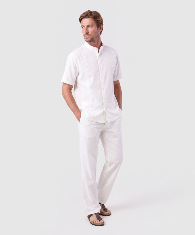Pantal&oacute;n Chino Corte Recto Para Hombre