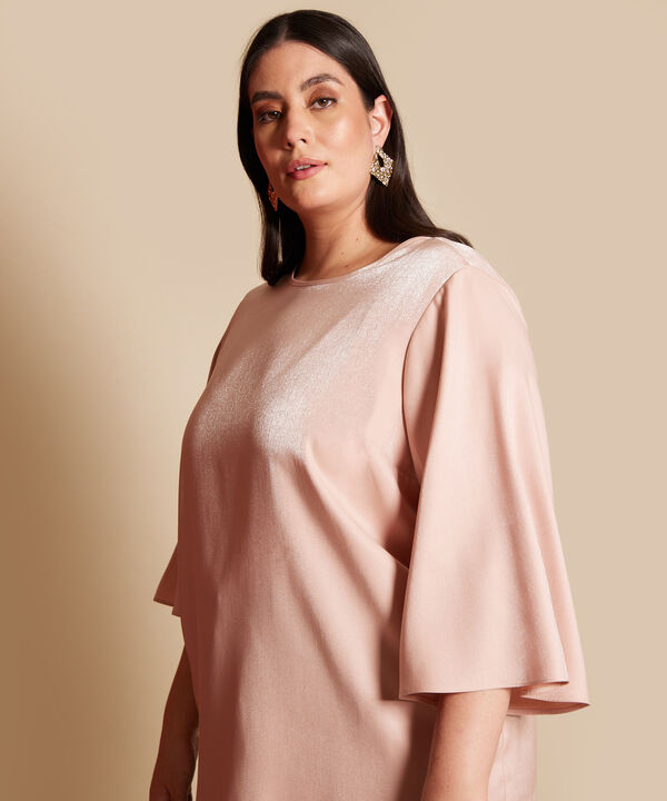 Blusa Manga 3/4  Unicolor