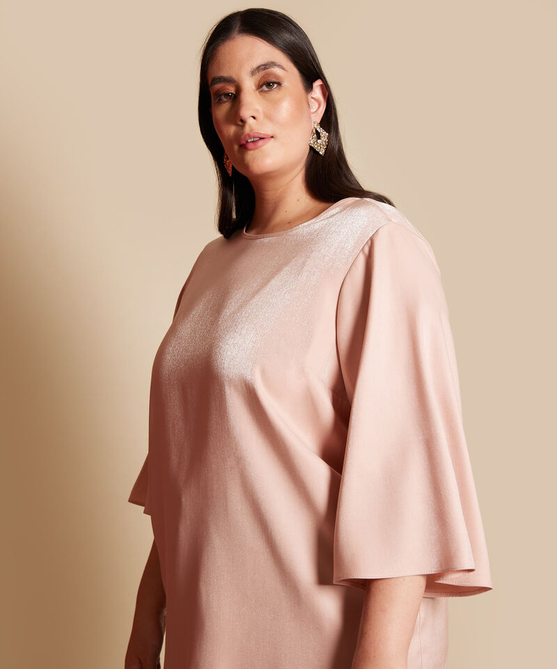 Blusa Manga 3/4  Unicolor