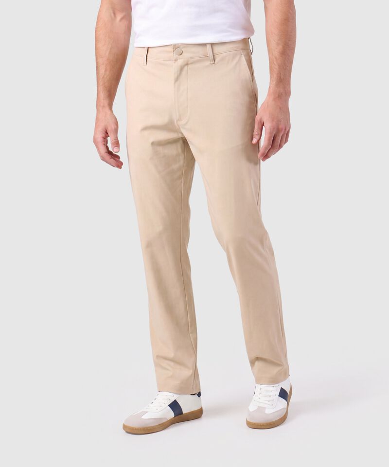 Pantal&oacute;n Unicolor Para Hombre