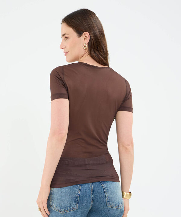 Camiseta manga corta para mujer