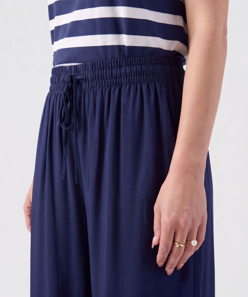 Pantal&oacute;n De Bota Ancha Con Cord&oacute;n Para Mujer